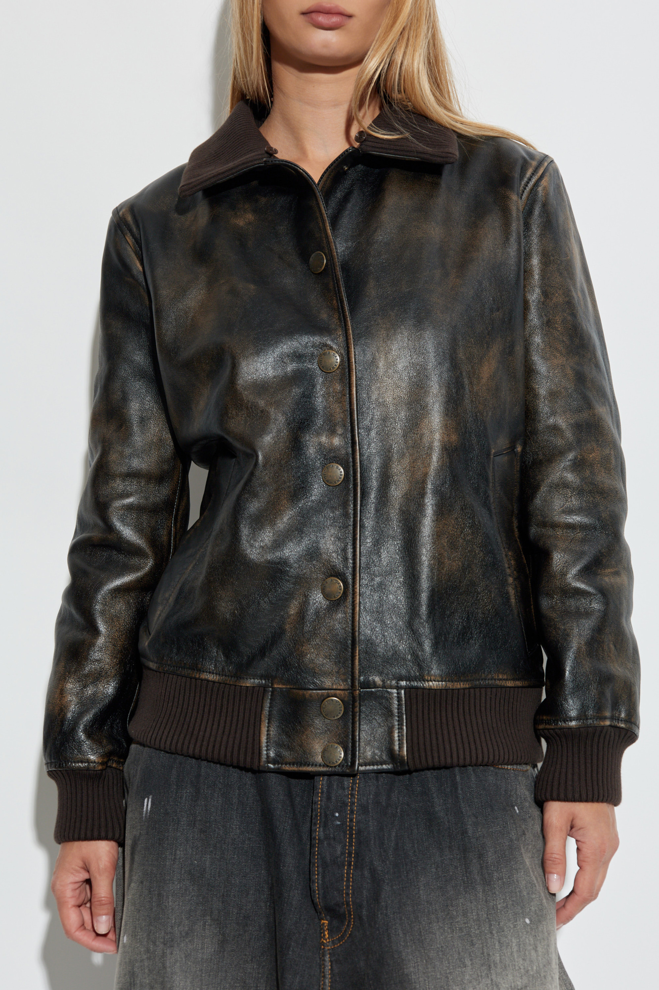 Dolce & Gabbana Leather jacket | Women's Clothing | Vitkac